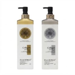 Combo dầu gội và dầu xả Collagen Absolute Hair Appeal Plus Vinge kích thích mọc tóc, khắc phục tình trạng gãy ngọn, xơ yếu 500ml + 500ml