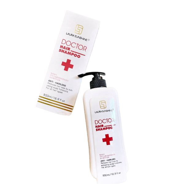 Dầu gội Doctor Hair Shampoo Laura Sunshine giảm rụng tóc, hỗ trợ tóc mọc, khỏe mạnh và bóng mượt hơn chai 500ml Dầu gội Doctor Hair Shampoo Laura Sunshine giảm rụng tóc, hỗ trợ tóc mọc, khỏe mạnh và bóng mượt hơn chai 500ml