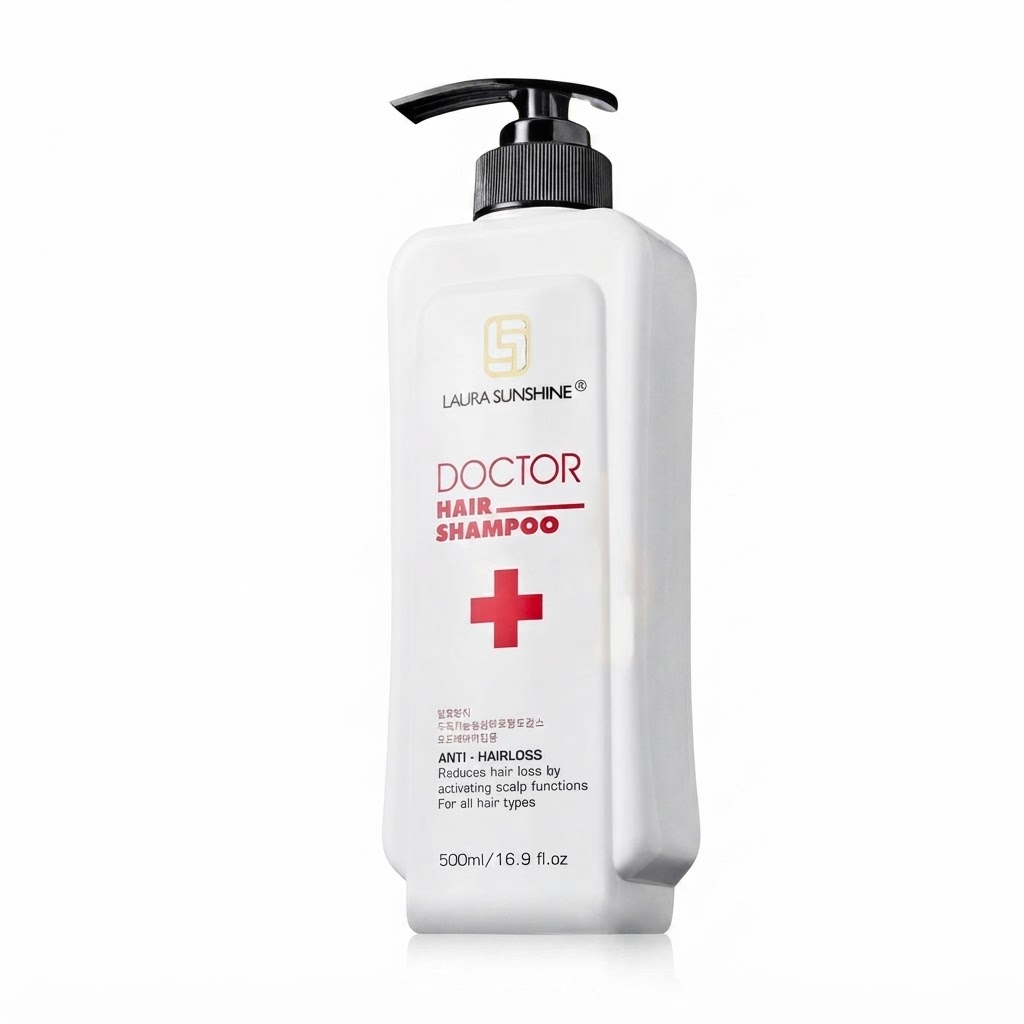 Dầu gội Doctor Hair Shampoo Laura Sunshine giảm rụng tóc, hỗ trợ tóc mọc, khỏe mạnh và bóng mượt hơn chai 500ml Dầu gội Doctor Hair Shampoo Laura Sunshine giảm rụng tóc, hỗ trợ tóc mọc, khỏe mạnh và bóng mượt hơn chai 500ml