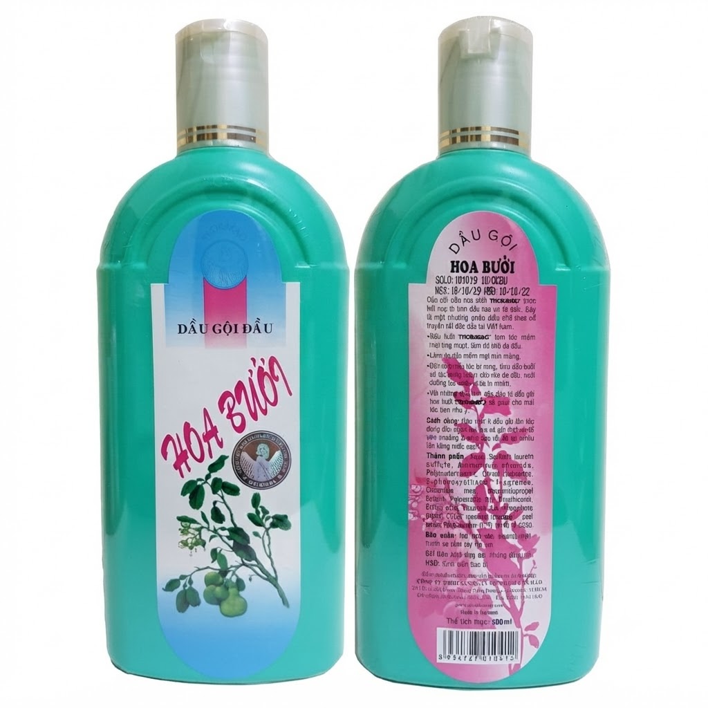 Dầu gội hoa bưởi Thorakao làm sạch tóc và da đầu, giảm rụng tóc hiệu quả chai 500ml Dầu gội hoa bưởi Thorakao làm sạch tóc và da đầu, giảm rụng tóc hiệu quả chai 500ml