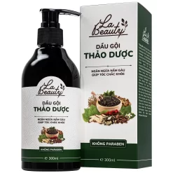 Dầu gội Thảo Dược La Beauty làm sạch tóc và da đầu, giảm gãy rụng, phục hồi hư tổn 300ml