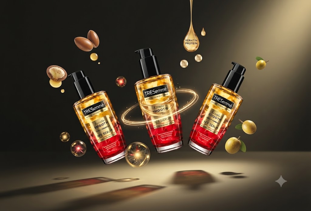 Serum dưỡng tóc Keratin Smooth Keratinbond+ No4 Serum TRESemmé hỗ trợ phục hồi tóc hư tổn, bảo vệ tóc khỏi tác động nhiệt và tạo kiểu chai 100ml