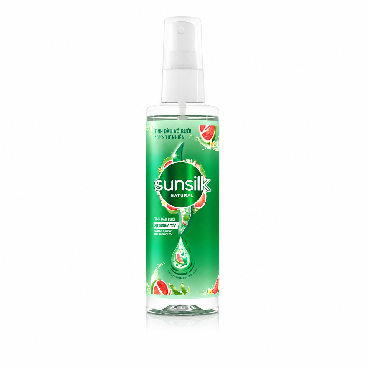 Xịt dưỡng tóc tinh dầu bưởi Natural Sunsilk nuôi dưỡng nang tóc, giảm gãy rụng 100ml Xịt dưỡng tóc tinh dầu bưởi Natural Sunsilk nuôi dưỡng nang tóc, giảm gãy rụng 100ml