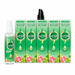 Xịt dưỡng tóc tinh dầu bưởi Natural Sunsilk nuôi dưỡng nang tóc, giảm gãy rụng 100ml