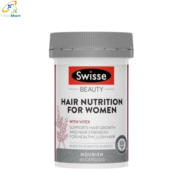 Viên uống hỗ trợ mọc tóc cho nữ Hair Nutrition For Women Swisse giảm gãy rụng tóc (Hộp 60 viên) Vien-uong-ho-tro-moc-toc-cho-nu-Hair-Nutrition-For-Women-Swisse-giam-gay-rung-toc-Hop-60-vien
