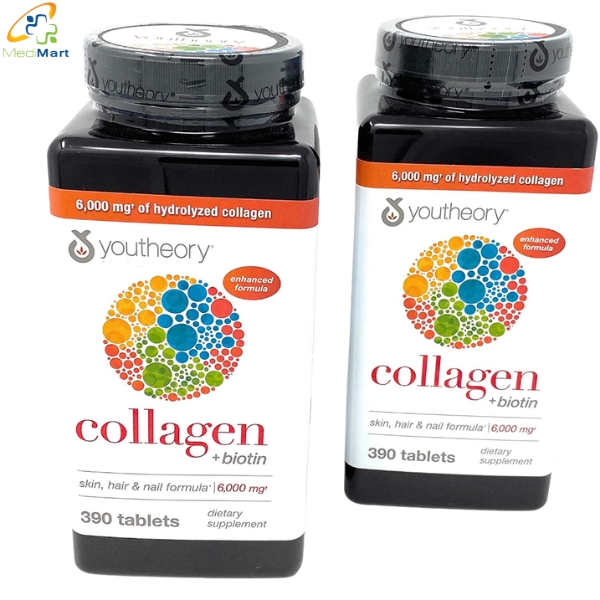 Viên uống bổ sung collagen của Mỹ Collagen Youtheory Nuôi dưỡng tóc chắc khỏe, giảm gãy rụng (Hộp 390 viên) Vien-uong-bo-sung-collagen-cua-My-Collagen-Youtheory-Nuoi-duong-toc-chac-khoe-giam-gay-rung-Hop-390-vien