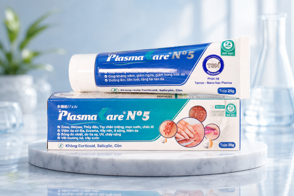 PlasmaKare No5 bôi da đa năng (Tuýp 25g)