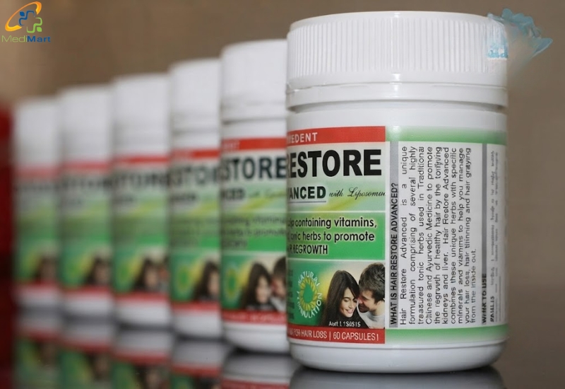 Vien-uong-moc-toc-Hair-Restore-Advanced-Mariedent-ho-tro-giam-rung-toc-kich-thich-moc-toc-Hop-60-vien