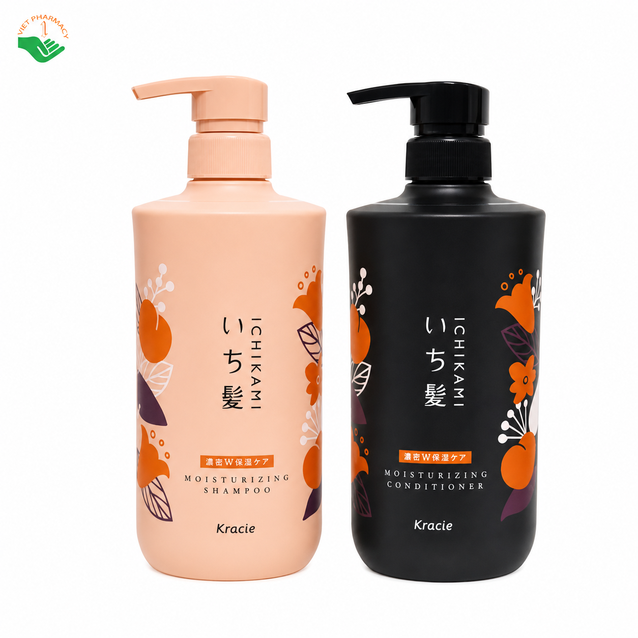 Bộ dầu gội Ichikami Kracie ngăn rụng tóc, phục hồi tóc hư tổn (Chai 550ml) Bộ dầu gội Ichikami Kracie ngăn rụng tóc, phục hồi tóc hư tổn (Chai 550ml)