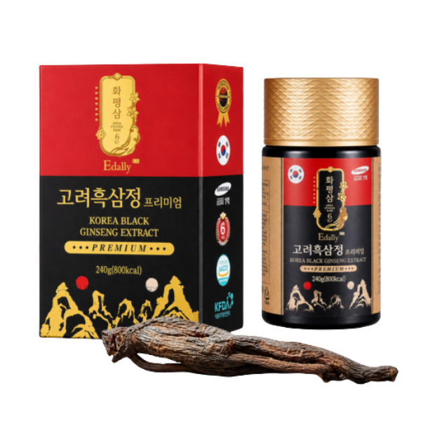 Cao hắc sâm Hwa Pyung Sam Korea Black Ginseng Extract Premium Edally BH (Lọ 240g)