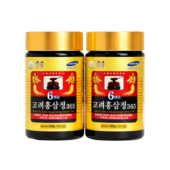 Cao hồng sâm 365 Hàn Quốc Daehan (Hộp 2 lọ x 240g)