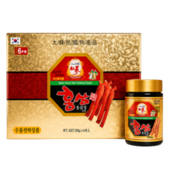 Hồng sâm 6 năm tuổi Hàn Quốc Goryeo (Hộp 4 lọ x 250g)
