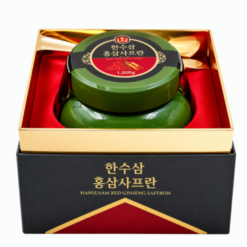 Cao hồng sâm nhụy hoa nghệ tây Red Ginseng Saffron Hansusam (Hũ sành 1kg)