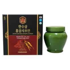 Cao hồng sâm nhụy hoa nghệ tây Red Ginseng Saffron Hansusam (Hũ sành 1kg)
