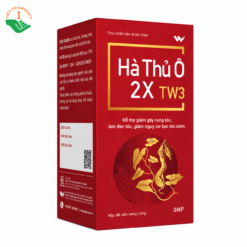 Hà Thủ Ô TW3 hỗ trợ giảm nguy cơ tóc bạc sớm, gãy rụng tóc (Hộp 30 Viên)