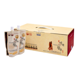 Nước hồng sâm Hongsamjin Bichaek Hwanghu Daedong (Hộp 20 túi x 120ml)