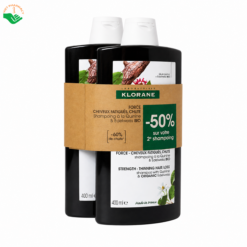 Dầu gội Quinine và Organic Edelweiss Bio Klorane hỗ trợ giảm rụng tóc, kích thích tóc chắc khỏe (Chai 400ml)