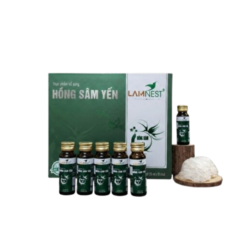 Hồng sâm yến Lamnest (Hộp 5 lọ x 50ml)