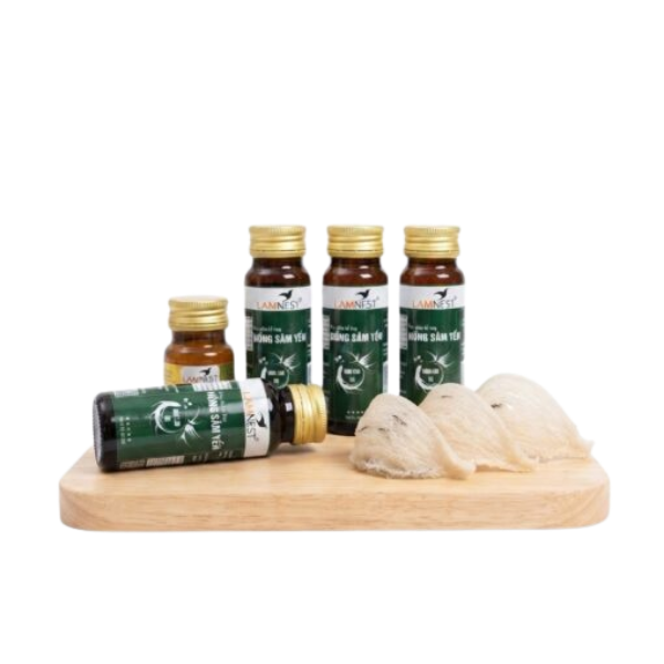 Hồng sâm yến Lamnest (Hộp 5 lọ x 50ml)