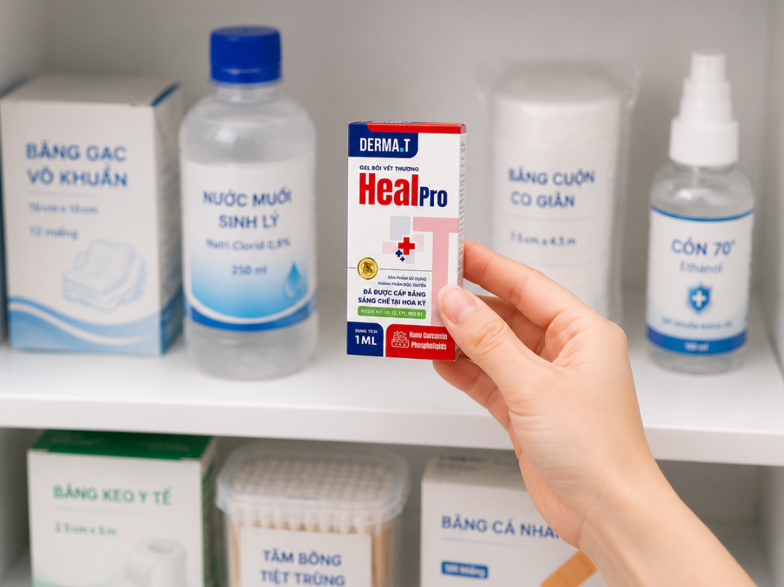 Gel bôi vết thương Derma.T HealPro 
